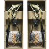HBF11-S6 2.5S 6M Straight Arm LED Traffic Light Cabinet Backpack Battery Boom Barrrier 